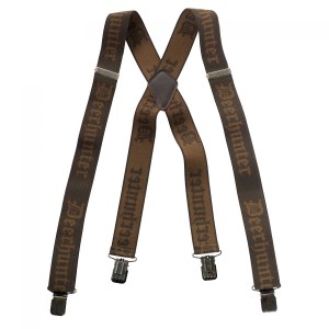 8029 Deerhunter Logo Braces with Clips 120 cm - 376 Art Green