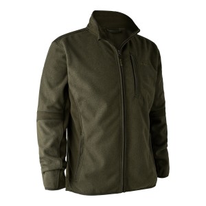 5515 Deerhunter Gamekeeper Bonded Fleece Jacket - 371 Graphite Green