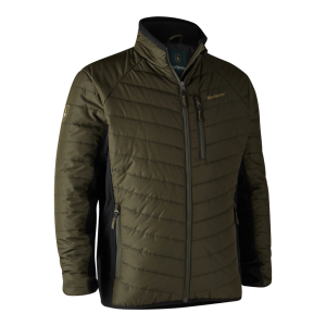 DH5571 Moor Padded Jacket w. Softshell - 353 Adventure Green