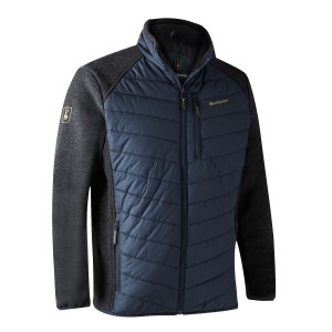 5572  Moor Padded Jacket w. Knit - 786 Dark Blue.