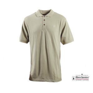 DH8656 Deerhunter Berkeley Polo Shirt - 212 True Beige